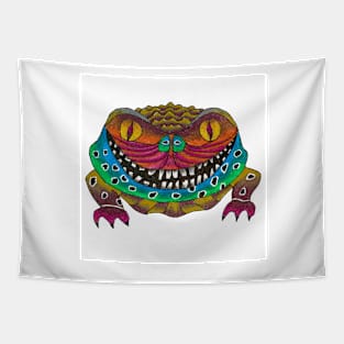 Cheshire Toad Tapestry