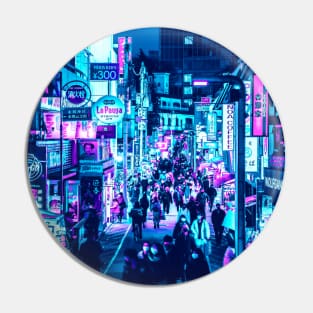 Tokyo Neon Night Pin