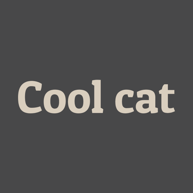 Cool Cat by calebfaires