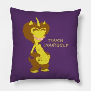 Touch Yourself Monster Pillow