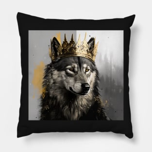 The Wolf King Pillow