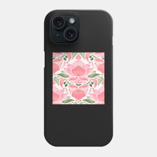 Victorian Damask Florals Phone Case