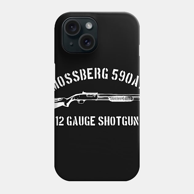 590 a1 12 sauge shotgun Phone Case by GREEN SOLDIER