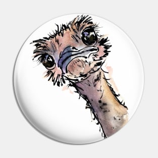 Ostrich Pin