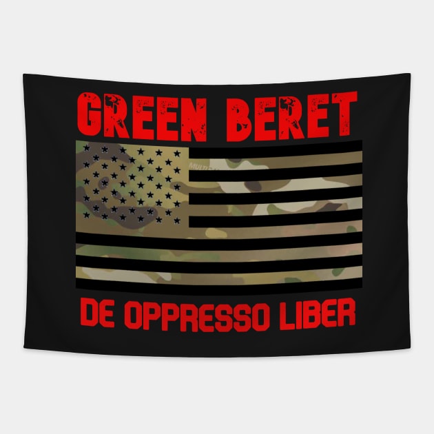 FROM OPPRESSO LIBER FLAG USA Tapestry by Cataraga