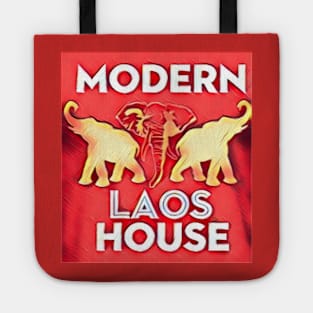 Modern Laos House Tote