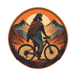 Jesus and his mountain bike T-Shirt