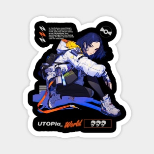 Utopia World Magnet