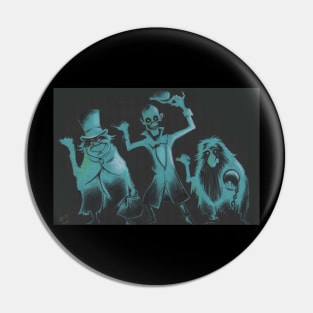 Hitchhiking Ghosts Pin