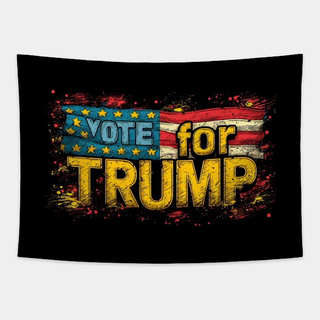 Vote for Donald Trump Tapestry by SzlagRPG