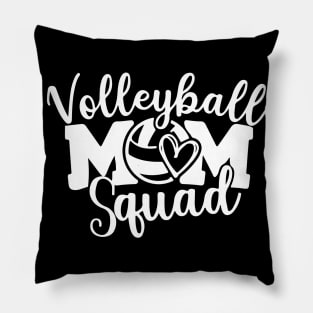 volleyball mom squard t-shirt Pillow