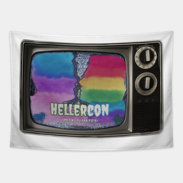 Hellercon TV Tapestry by Seralina