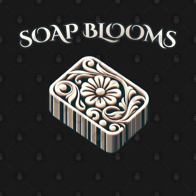 Soap Blooms, Flowers Soap Carving by ThesePrints