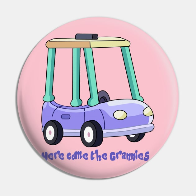 Here come the grannies Pin by magicmirror