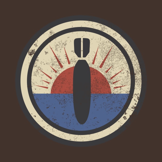 424th Bombardment Squadron (distressed) by Tailgunnerstudios