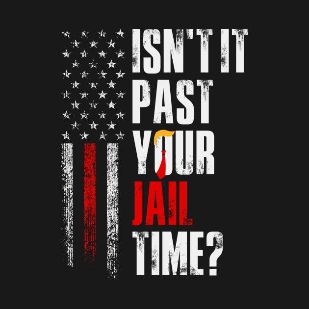 Isn't it past your jail time, Anti Trump by idjie