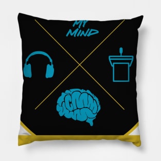 Change My Mind Debate Club (SHOW COLORS) Pillow