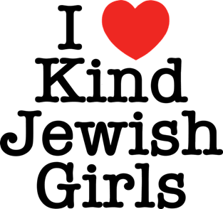 I Love Kind Jewish Girls Magnet