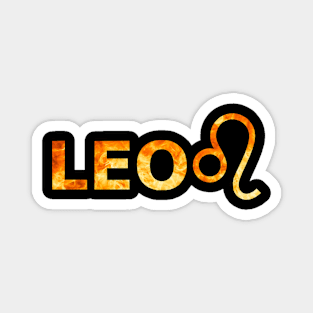 Leo (fire) Magnet