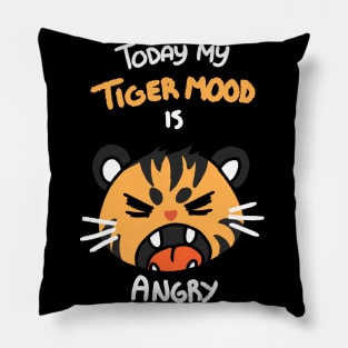 Tiger Mood: Angry Pillow