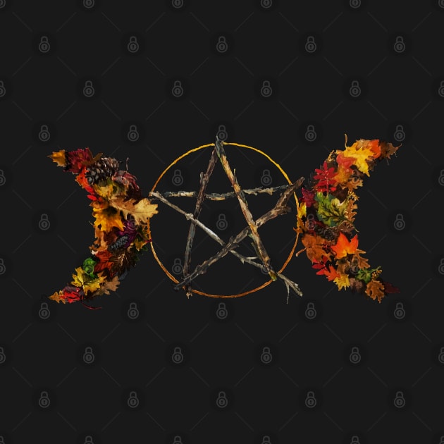 Triple Goddess Autumn by Heather Dorsch Creations