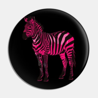 Zebra Fast Foals Pin