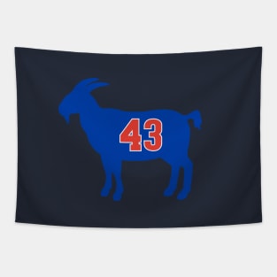 Brad Daugherty Cleveland Goat Qiangy Tapestry