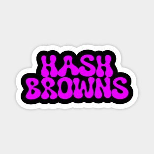 hash brown (pink) Magnet