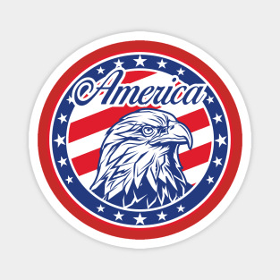 AMERICAN EAGLE PIN Magnet