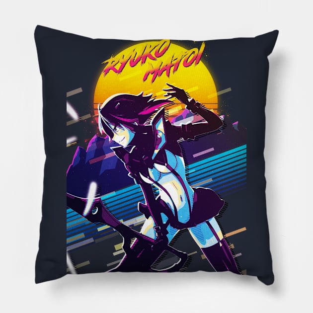 Kill la Kill Ryūko Pillow by 80sRetro