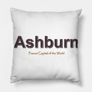 Ashburn Grunge Text Pillow