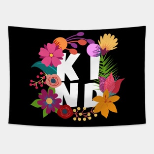 Kind Floral Layers Pattern Tapestry