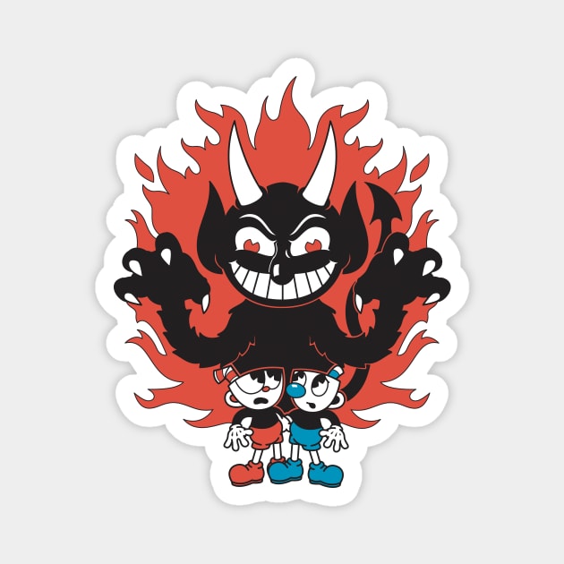 Cuphead Magnet by JuizJuice