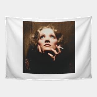 Marlene Dietrich in colour Tapestry