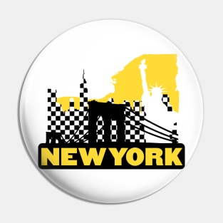 New York Taxi Pin