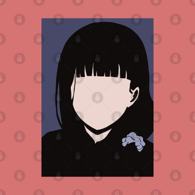 MISUZU GUNDOU MINIMALIST DESIGN FROM TOMO CHAN IS A GIRL ANIME by Animangapoi