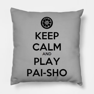 Keep Calm & Play Pai-Sho Pillow