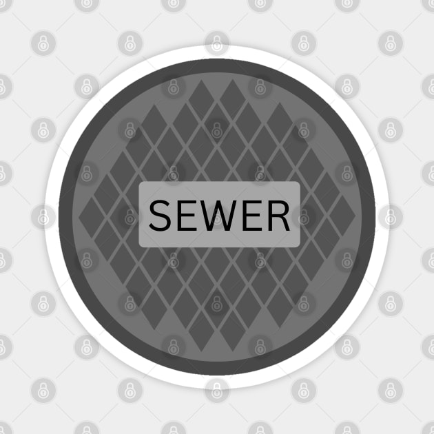 Sewer Magnet by Spatski