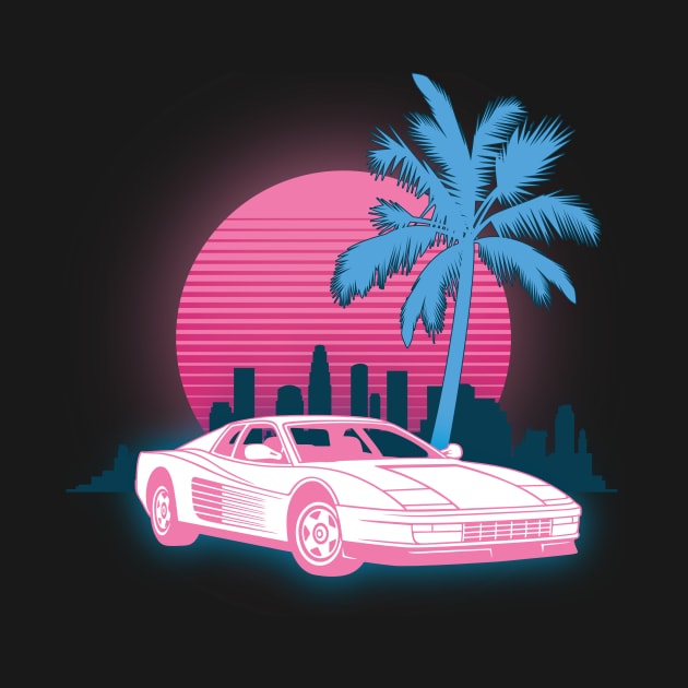 Miami Vice Testarossa by MiamiCannibal