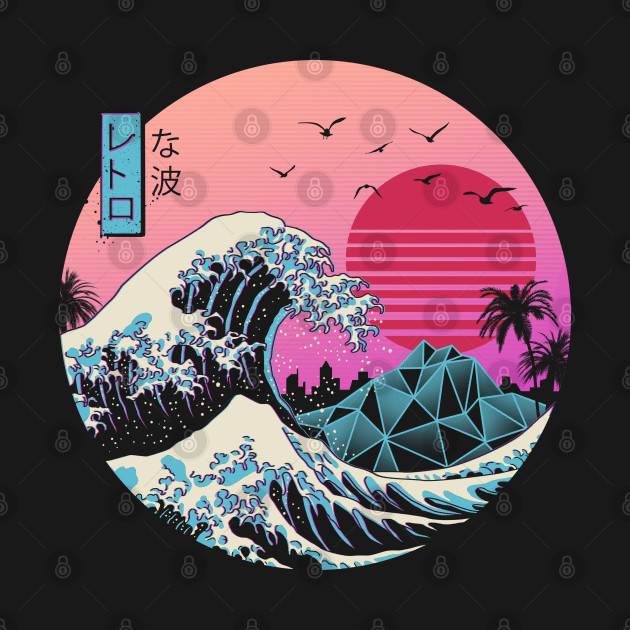 Discover Great Retro Wave - Retro Wave - T-Shirt