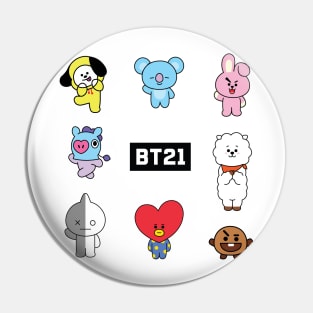 BT21 (all members) Pin