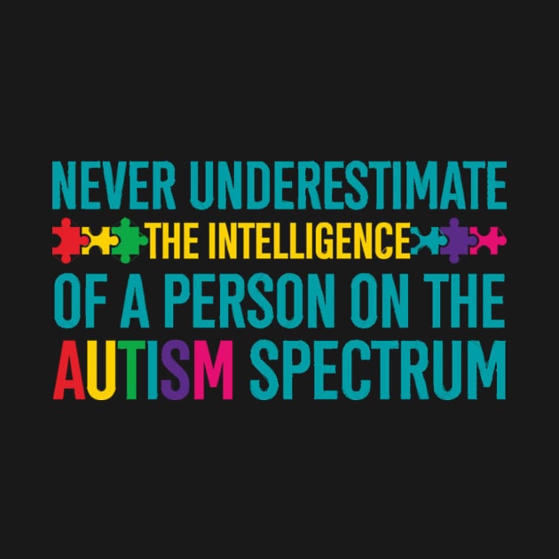 Funny Autism Awareness Autism Spectrum by zaymen.bouragba