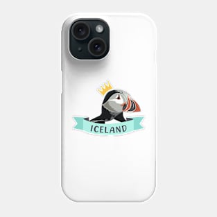 Atlantic Puffin muffin Birds Iceland Ocean Common puffins Phone Case