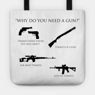 Why do you need a gun? Tote