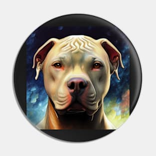 Cute Pitbull Dog Pin