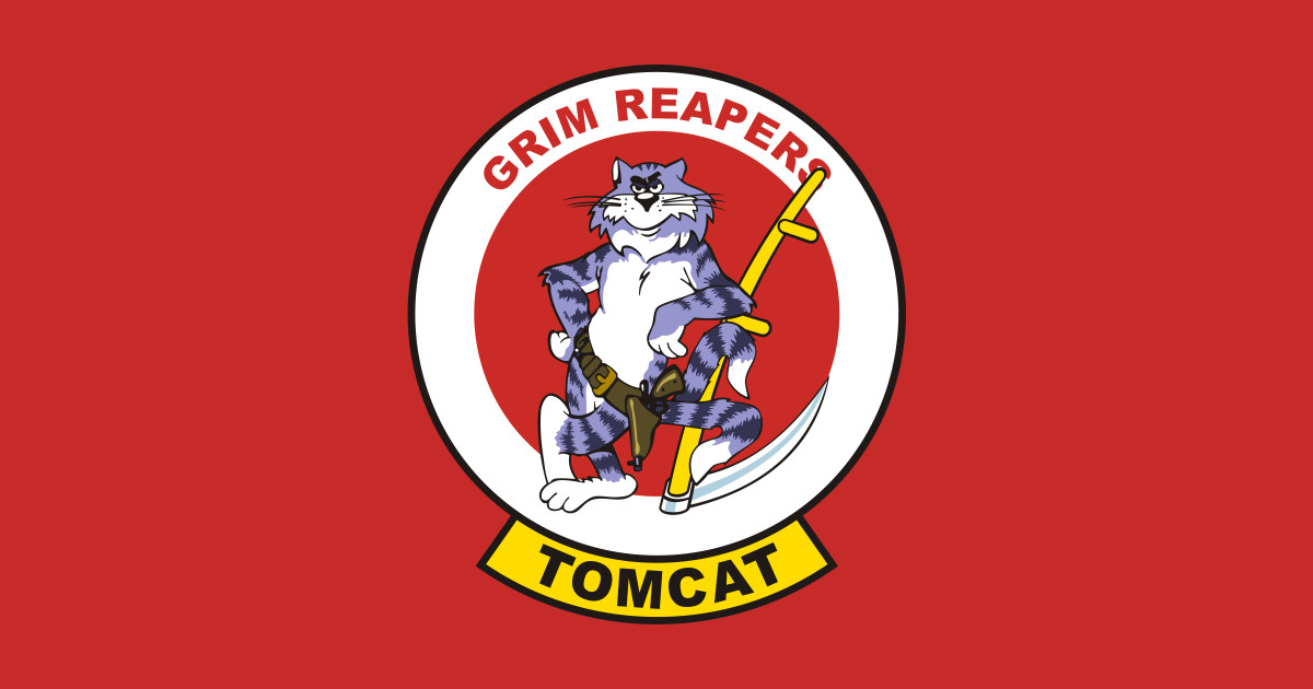 Tomcat VF-101 Grim Reapers - Grim Reapers - Sticker | TeePublic