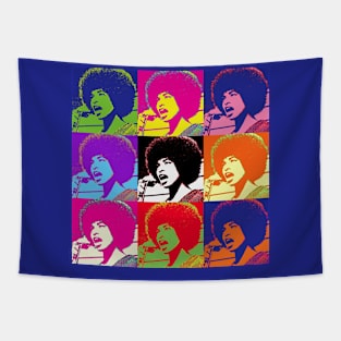 Angela Davis - Superstar Rebel Tapestry