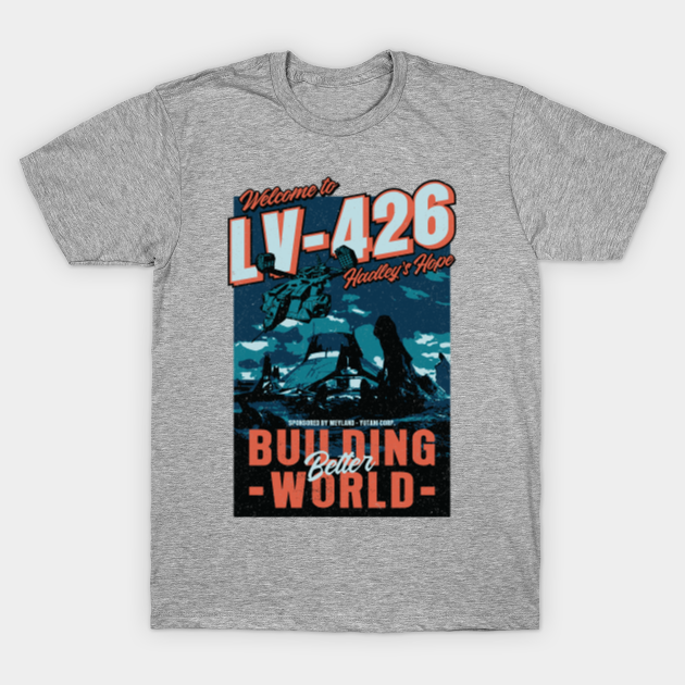 LV-426 Aliens inspired mens film t-shirt