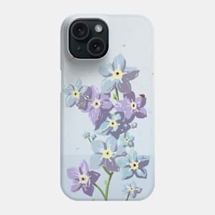 Forget me not Phone Case