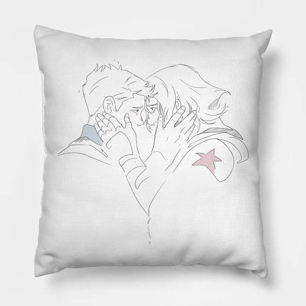 stucky reunited Pillow by mikazure